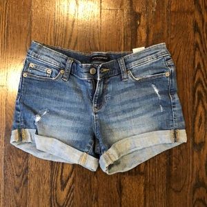 Banana Republic stretch denim shorts